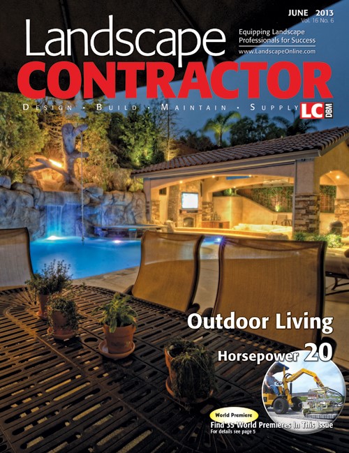 Cover of Landscape Contractor Magazine